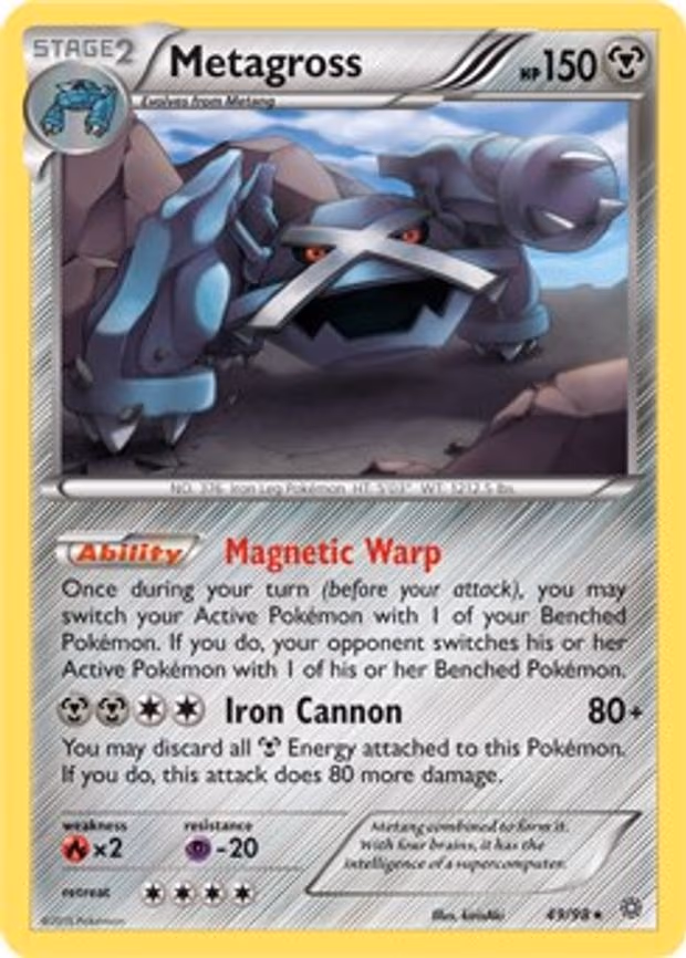 Metagross - 49/98 (XY Ancient Origins) - Holo Rare (049/098)