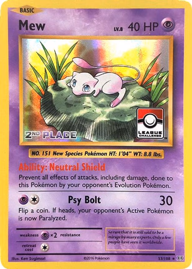 Mew - 53/108 (League Challenge)