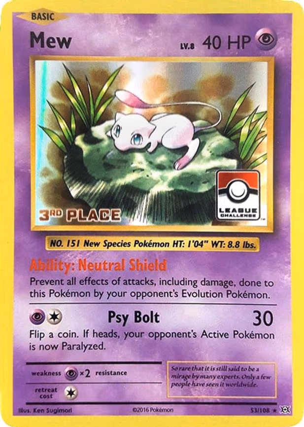 Mew - 53/108 (League Challenge)