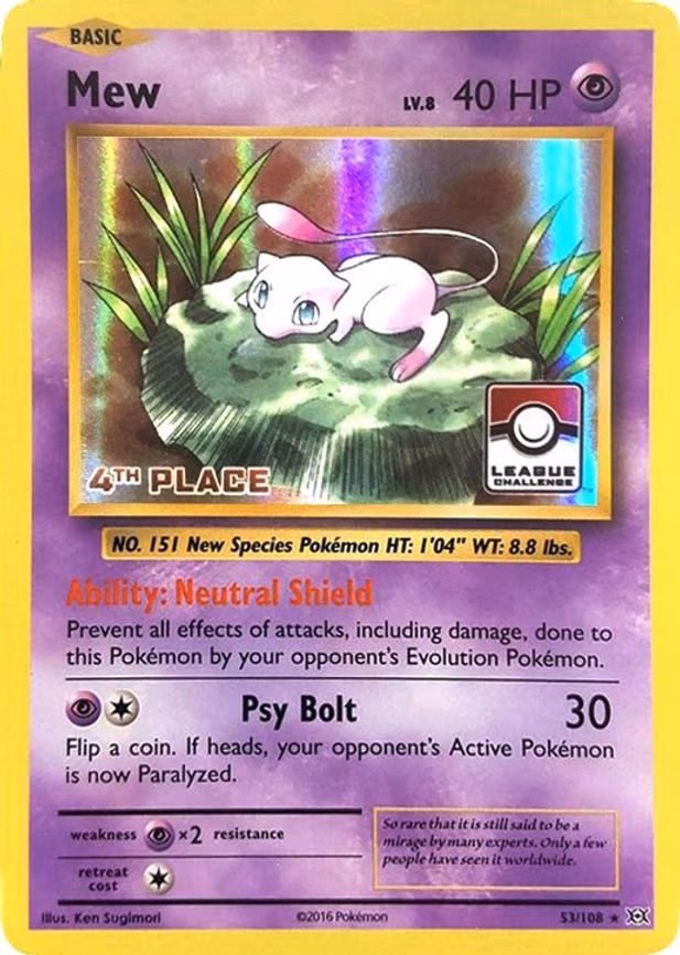 Mew - 53/108 (League Challenge)