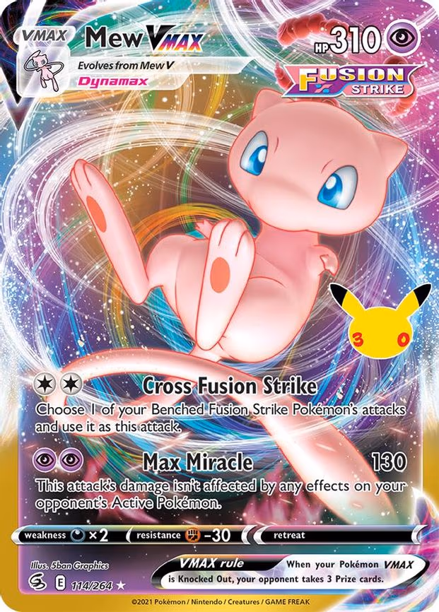 Mew VMAX - Classic Collection (114/264)