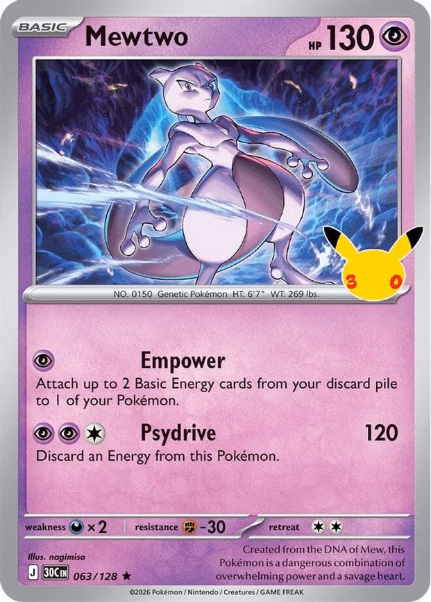 Mewtwo - Rare (063/128)