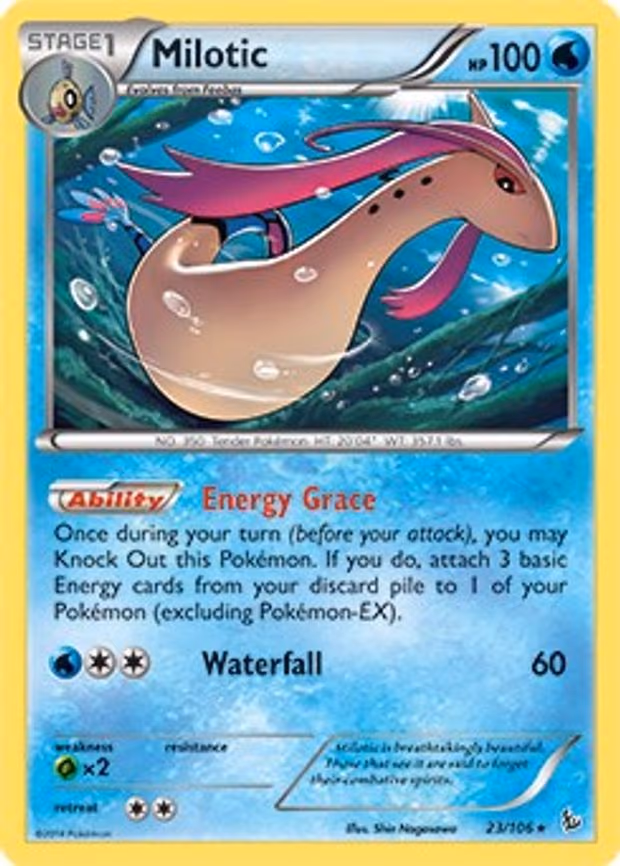 Milotic - 23/106 (XY Flashfire) - Rare (023/106)
