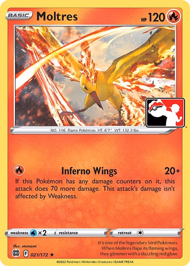 Moltres - Rare (021/172)