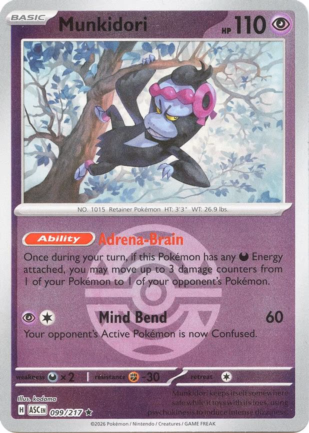 Munkidori (Dusk Ball) - Rare (099/217)