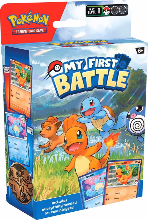 My First Battle [Charmander & Squirtle]