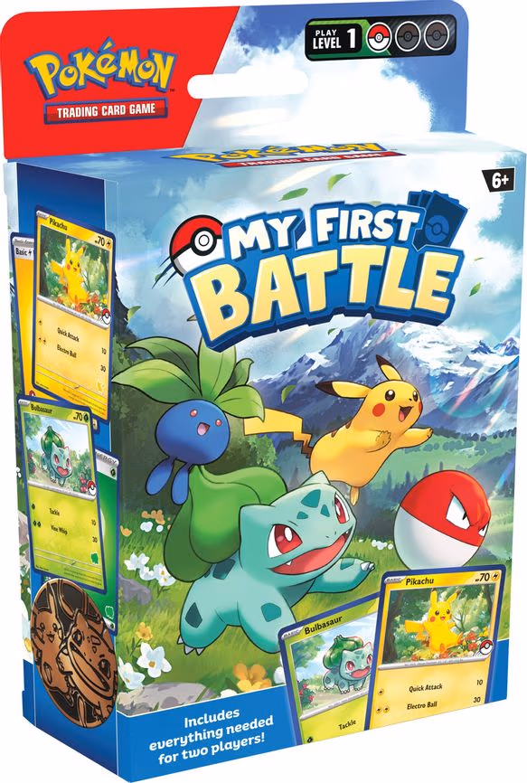 My First Battle [Pikachu & Bulbasaur]