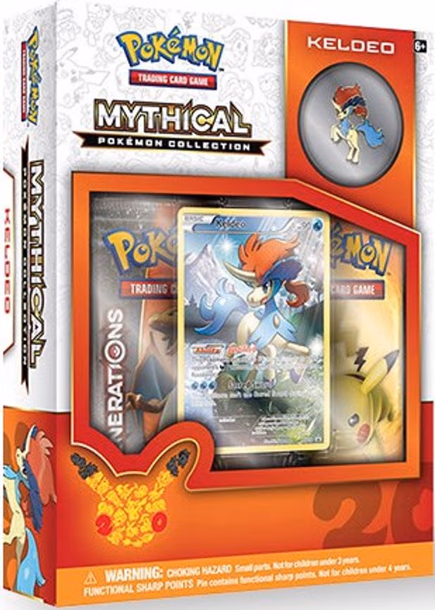 Mythical Pokemon Collection Box [Keldeo]