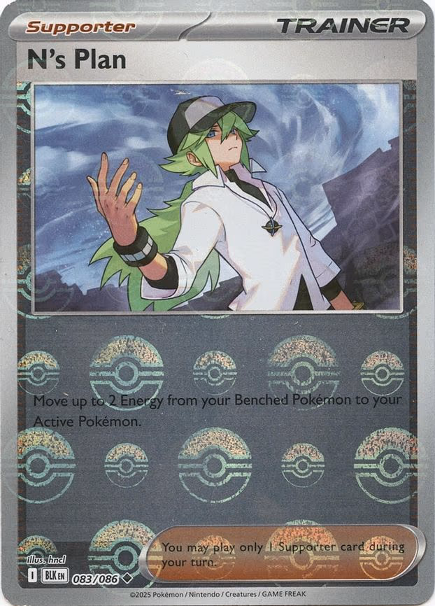 N's Plan (Poke Ball Pattern) - Uncommon (083/086)