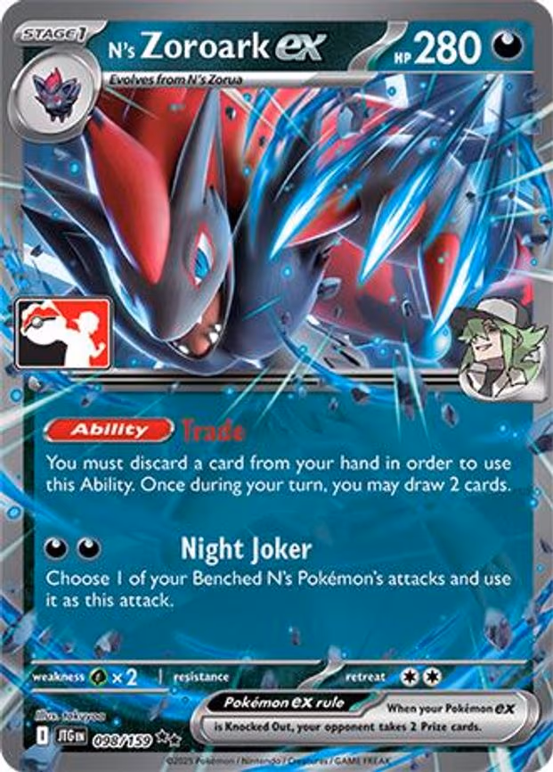 N's Zoroark ex