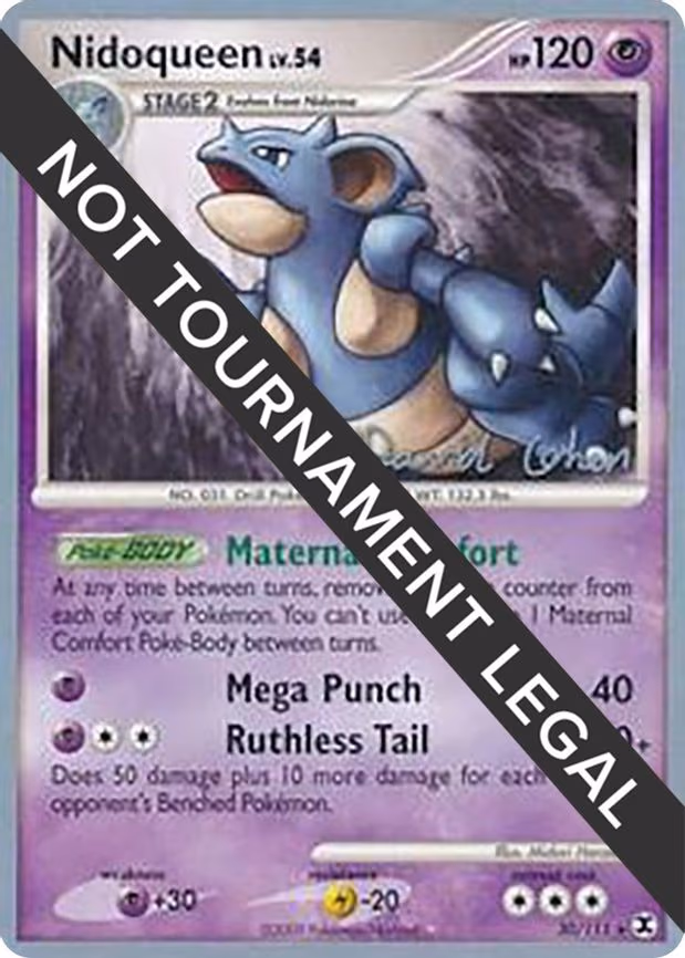 Nidoqueen - 2009 (David Cohen) - Rare (30/111)