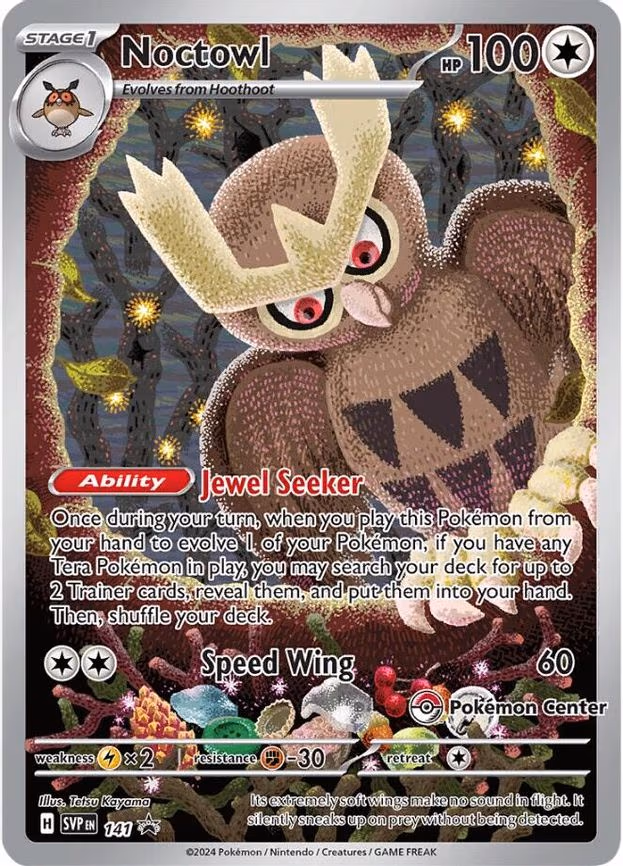 Noctowl - 141 (Pokemon Center Exclusive) - Promo (141)