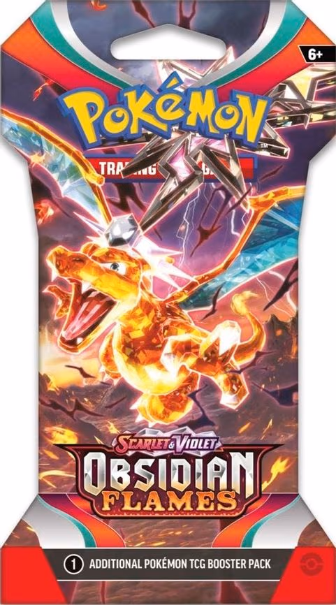 Obsidian Flames Sleeved Booster Pack