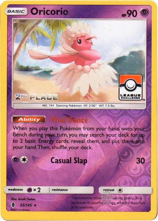 Oricorio - 55/145 (League Challenge)