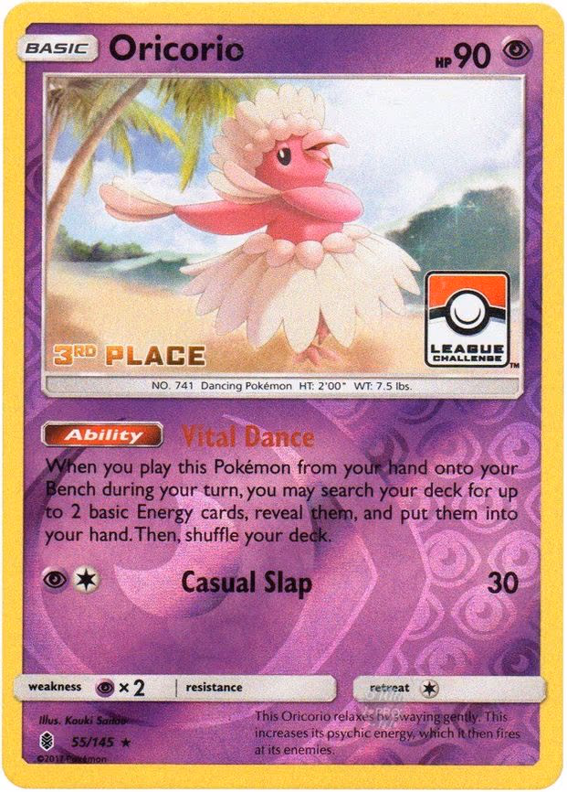 Oricorio - 55/145 (League Challenge)