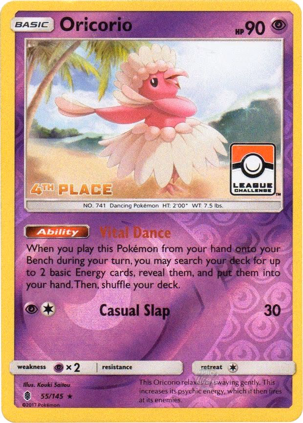 Oricorio - 55/145 (League Challenge)