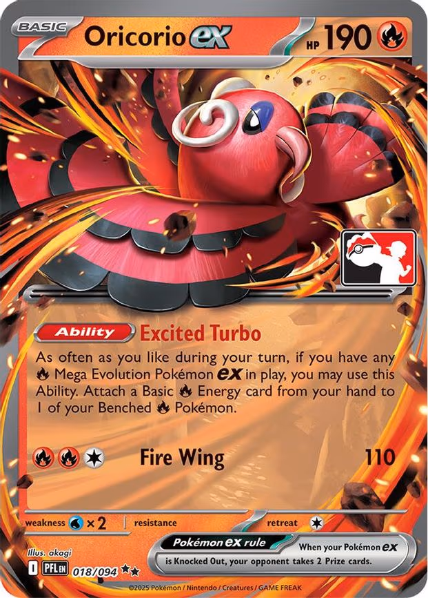 Oricorio ex - Double Rare (018/094)