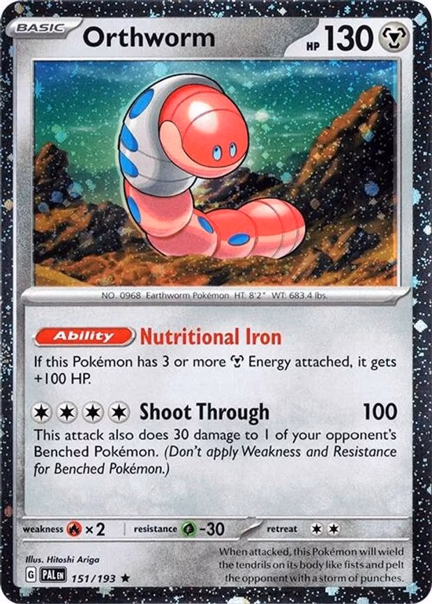 Orthworm - 151/193 (Cosmo Holo) - Promo (151/193)