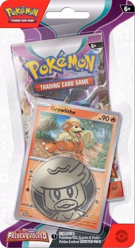 Paldea Evolved Single Pack Blister [Growlithe]