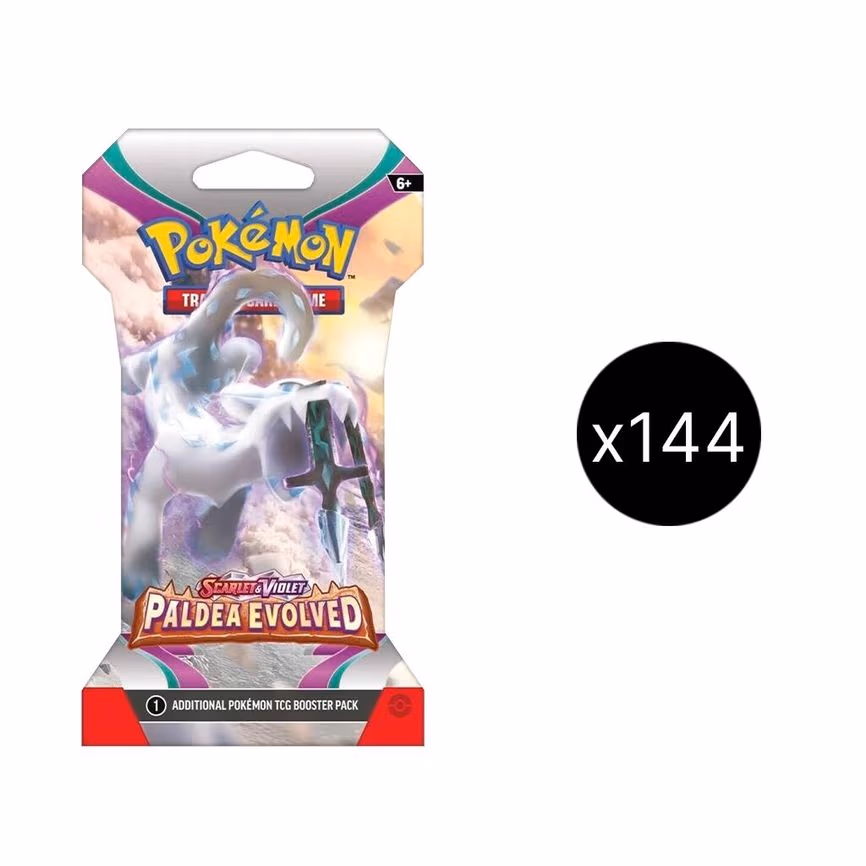 Paldea Evolved Sleeved Booster Case