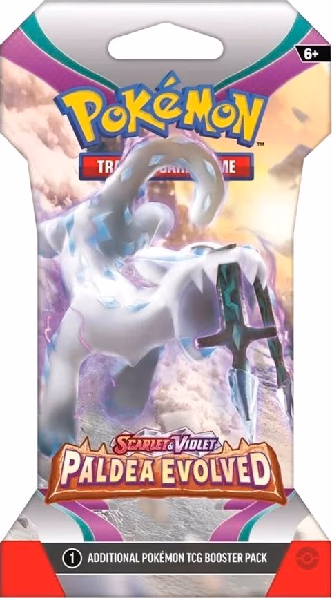Paldea Evolved Sleeved Booster Pack