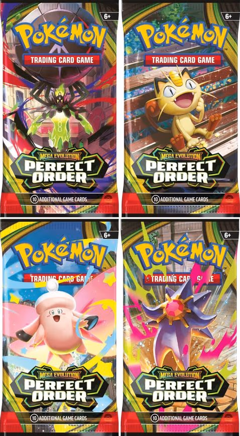 Perfect Order Booster Pack Art Bundle [Set of 4]