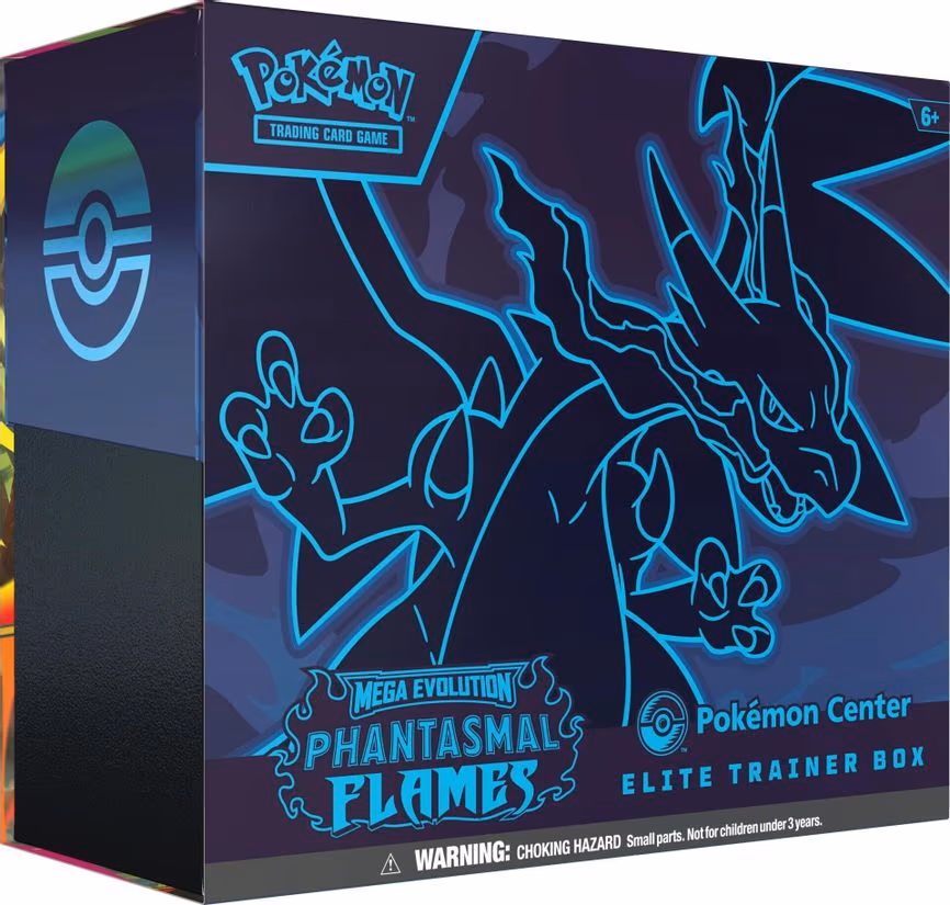 Phantasmal Flames Pokemon Center Elite Trainer Box (Exclusive)