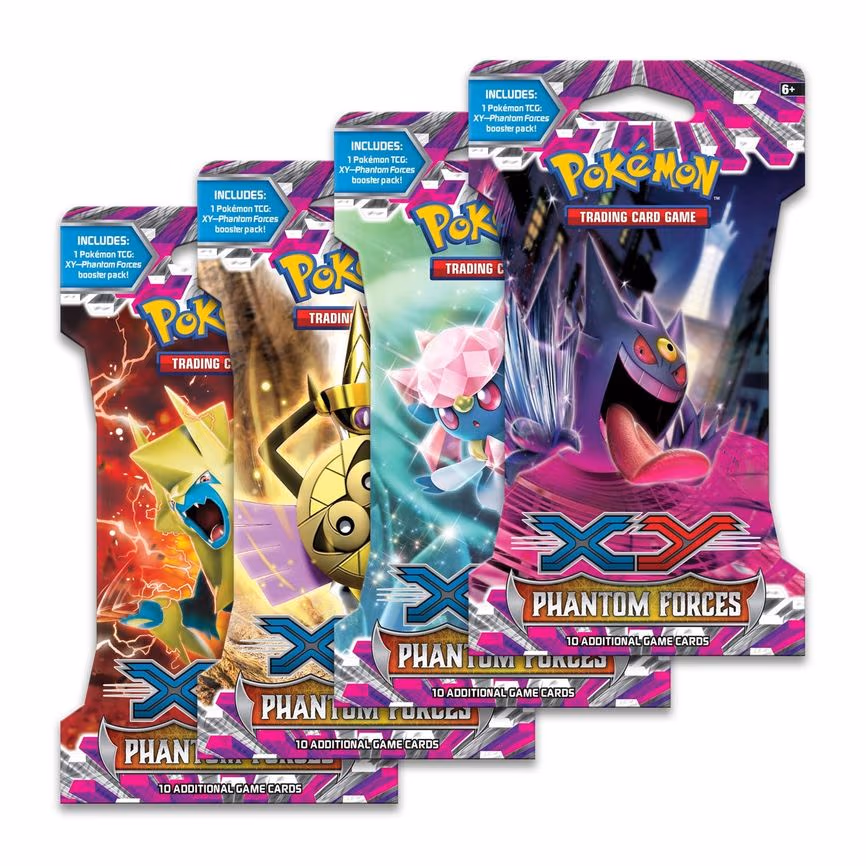 Phantom Forces Sleeved Booster Pack Art Bundle [Set of 4]