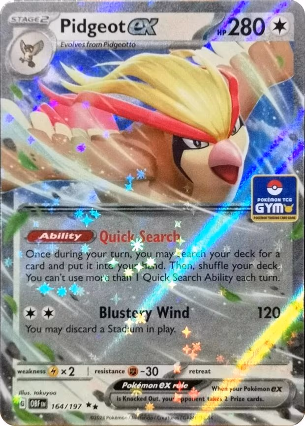 Pidgeot ex - Double Rare (164/197)