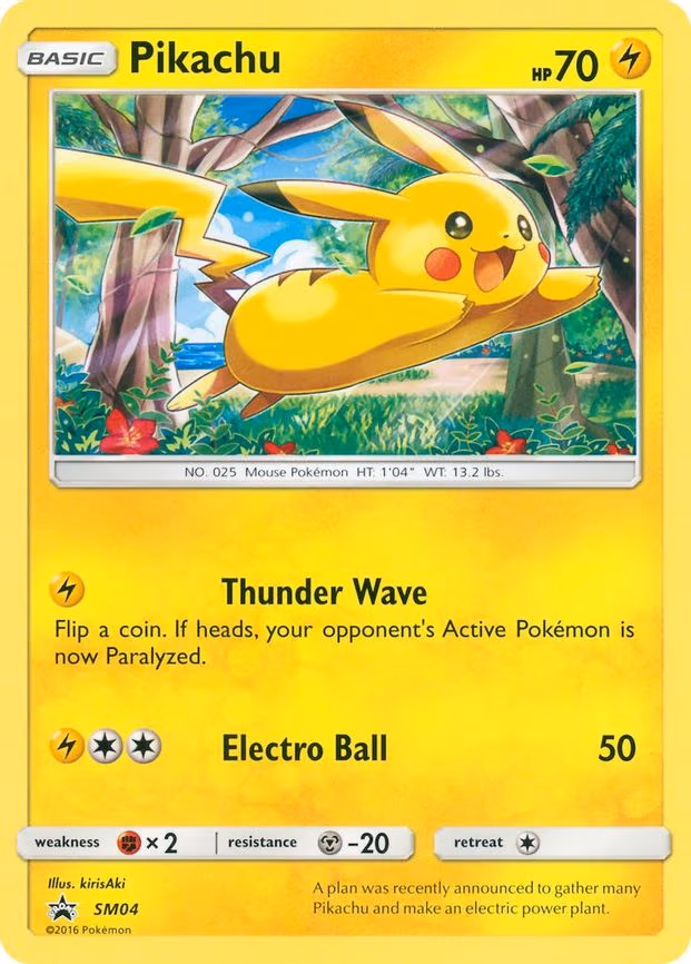 Pikachu - SM04 (Target Non-Holo) - Promo (SM04)