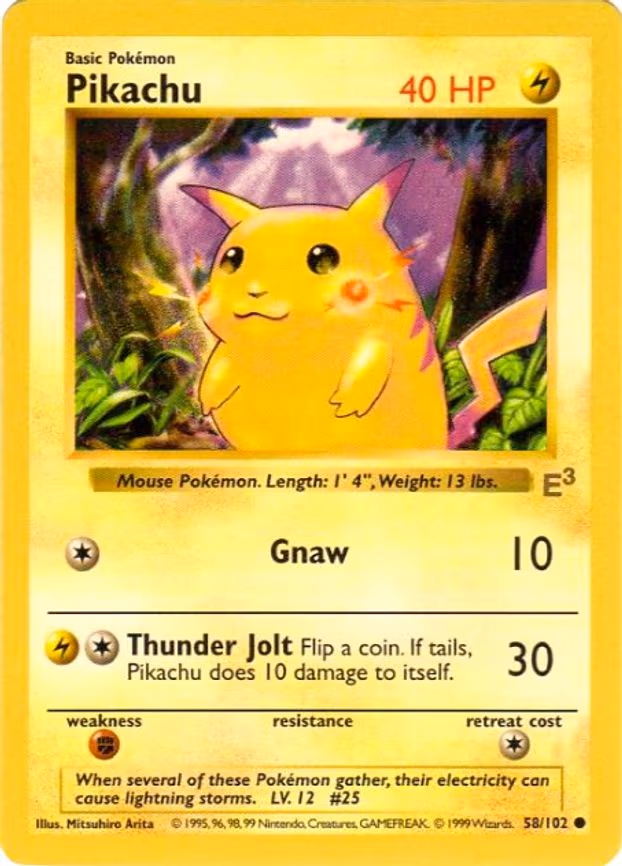 Pikachu - Promo (058/102)