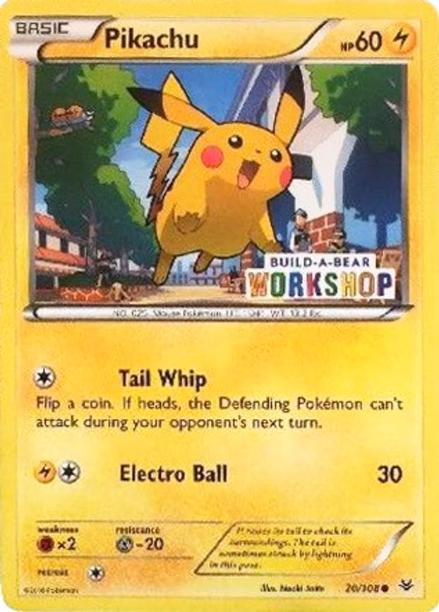 Pikachu - 20/108 (Build-A-Bear Workshop Exclusive) - Promo (020/108)
