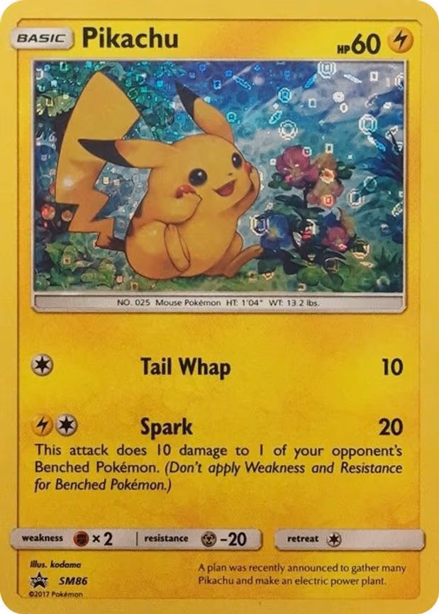 Pikachu - Promo (SM86)