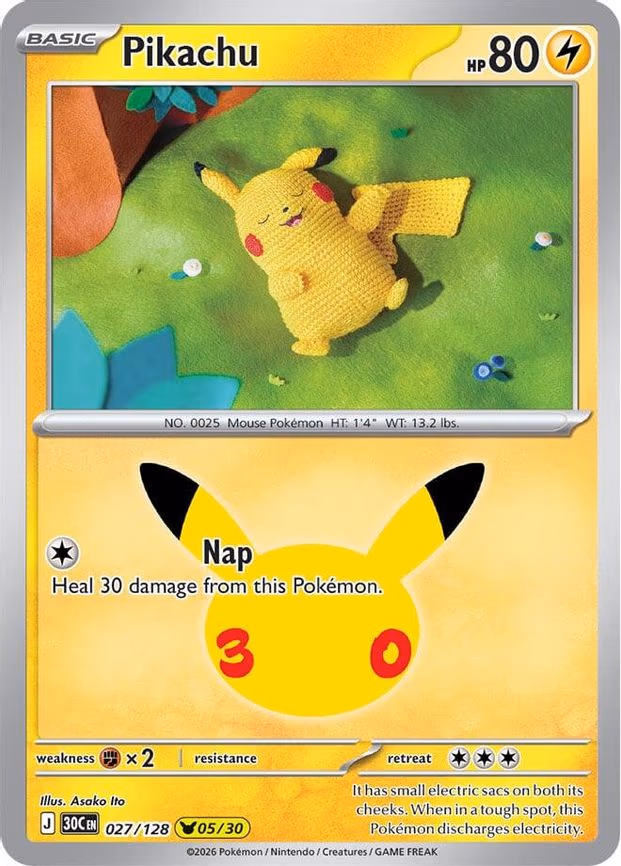 Pikachu - Pikachu Rare (027/128)
