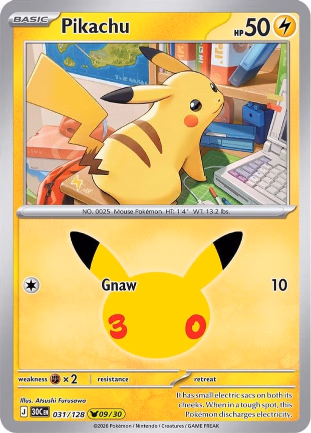 Pikachu - Pikachu Rare (031/128)