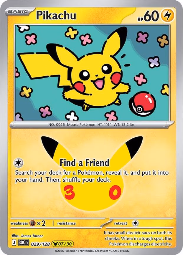Pikachu - Pikachu Rare (029/128)