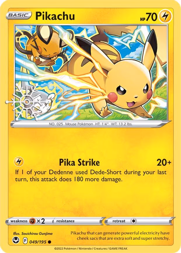 Pikachu - 049/195 (Holiday Calendar) - Common (049/195)