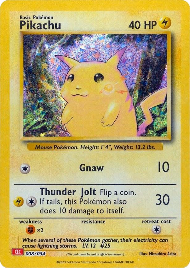 Pikachu - Classic Collection (008/034)