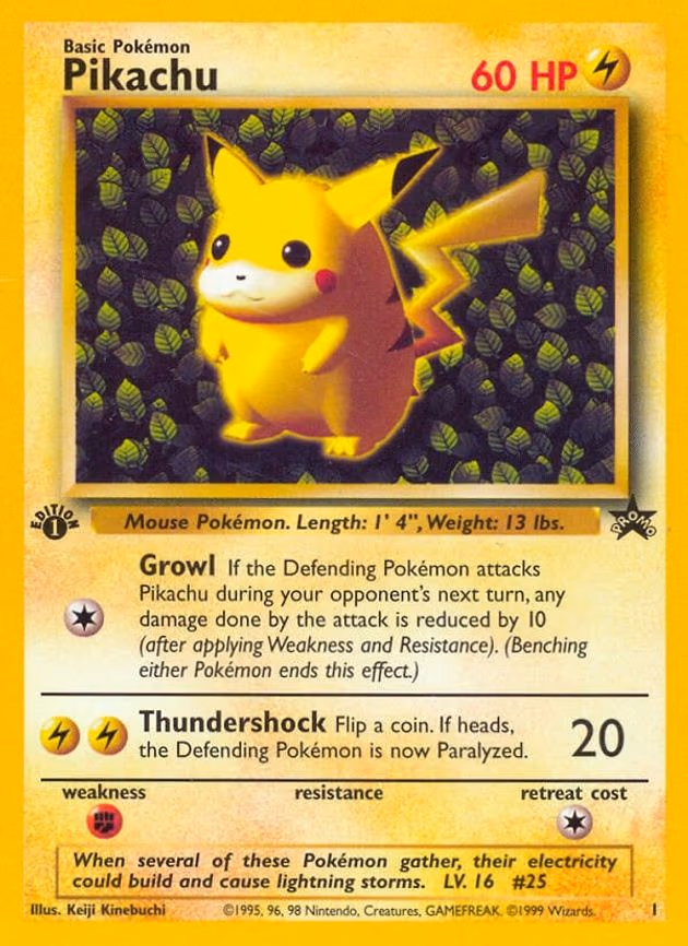 Pikachu - Promo (01/53)