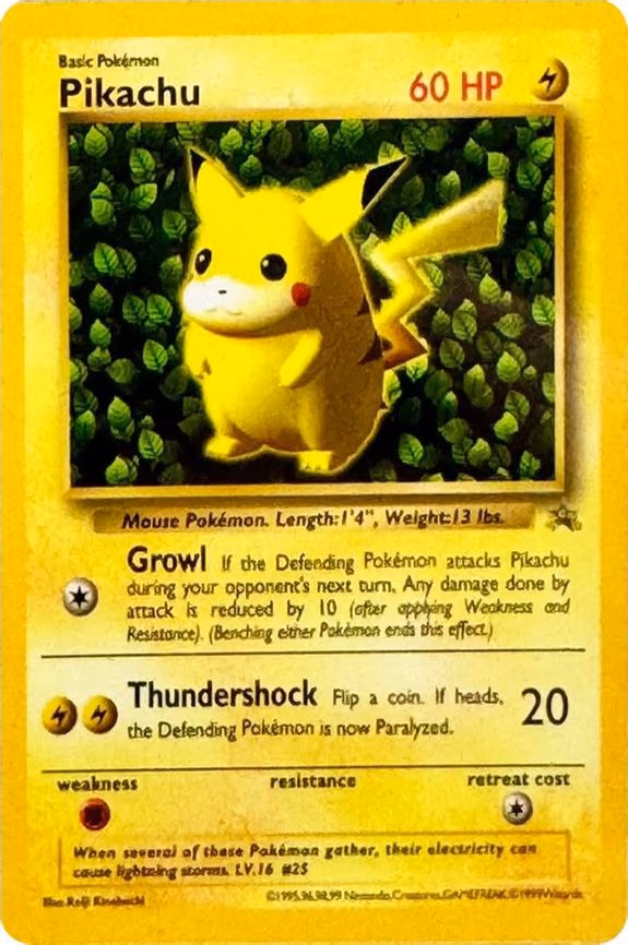 Pikachu (Corocoro Grey Star) - Promo