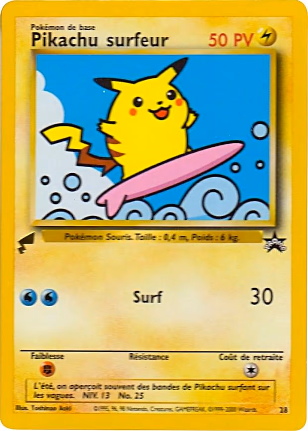 Pikachu (Surfing)