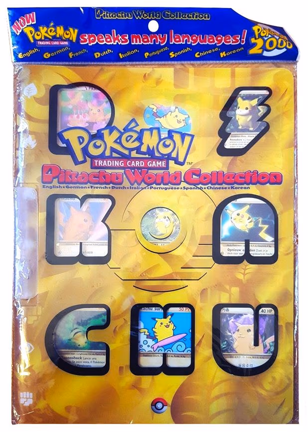 Pikachu World Collection Promo Set