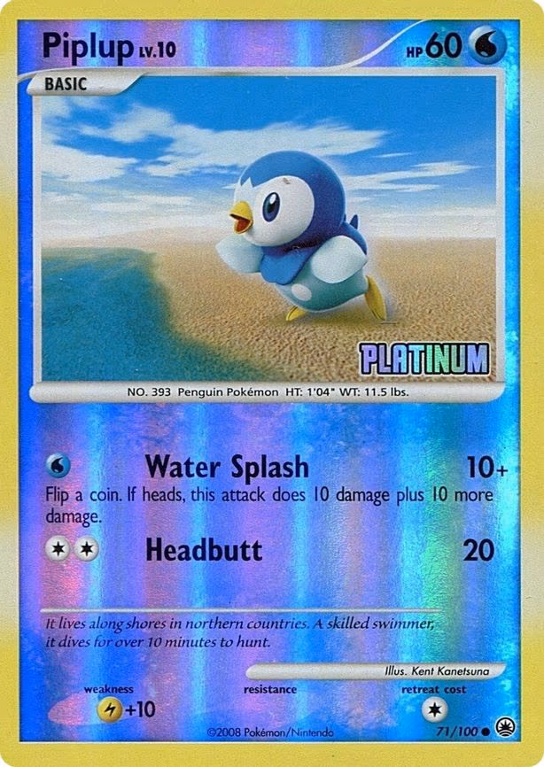 Piplup - 71/100 [Platinum]