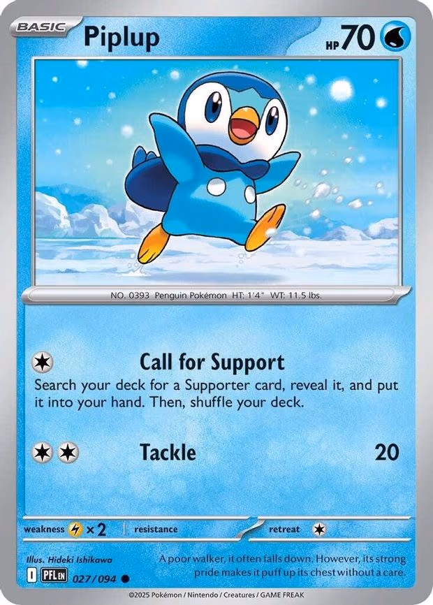 Piplup - Common (027/094)