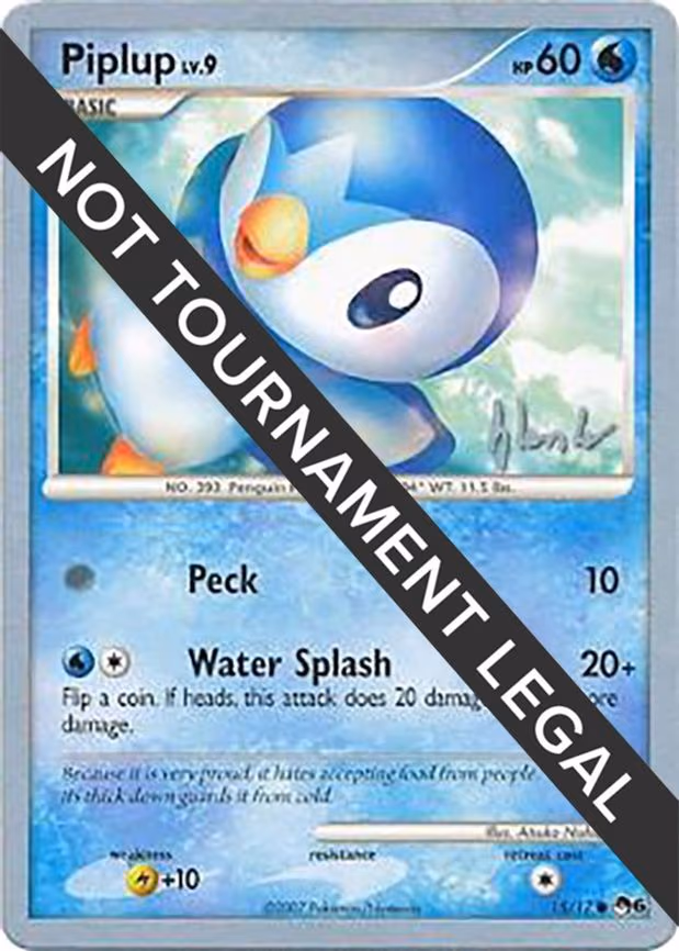 Piplup (15) - 2008 (Dylan Lefavour) - Common (15/17)