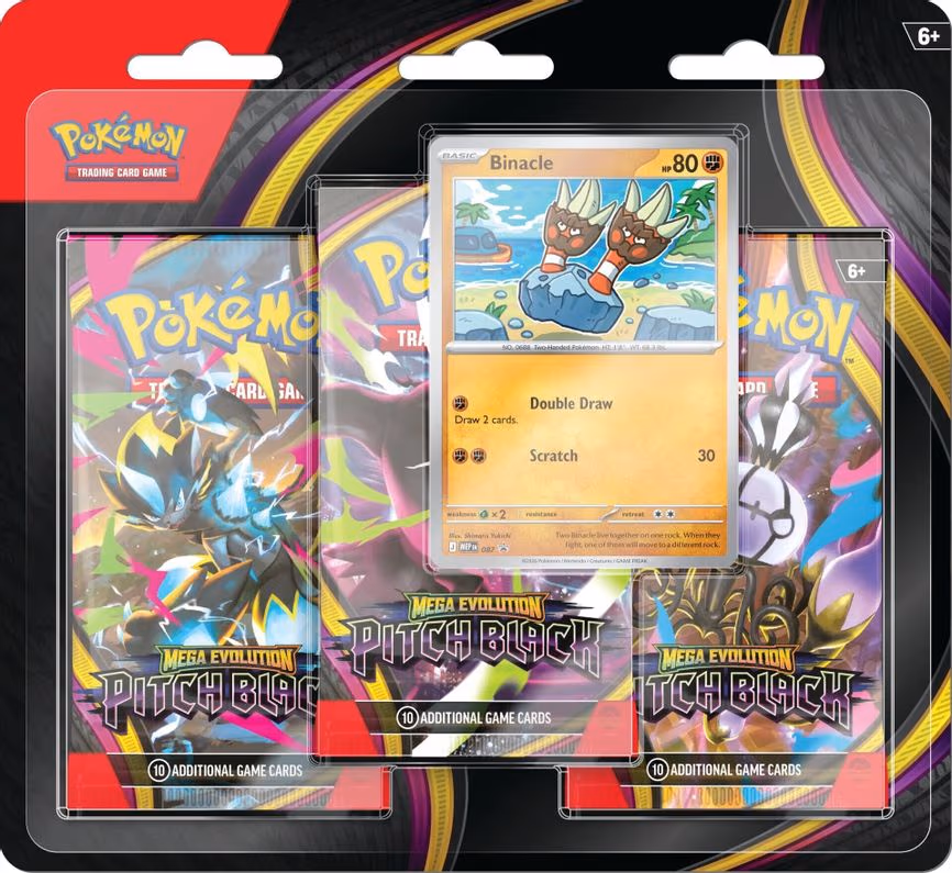 Pitch Black 3-Pack Blister [Binacle]
