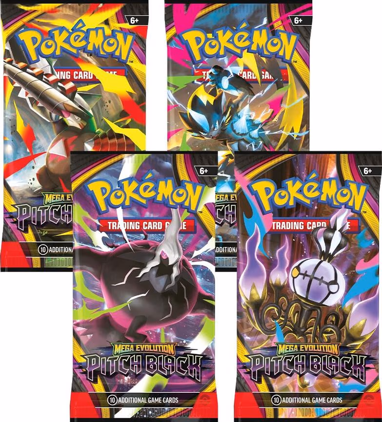 Pitch Black Booster Pack Art Bundle [Set of 4]