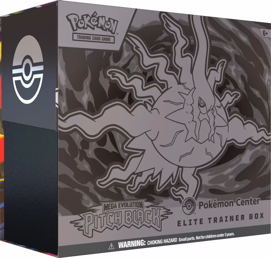 Pitch Black Pokemon Center Elite Trainer Box (Exclusive)