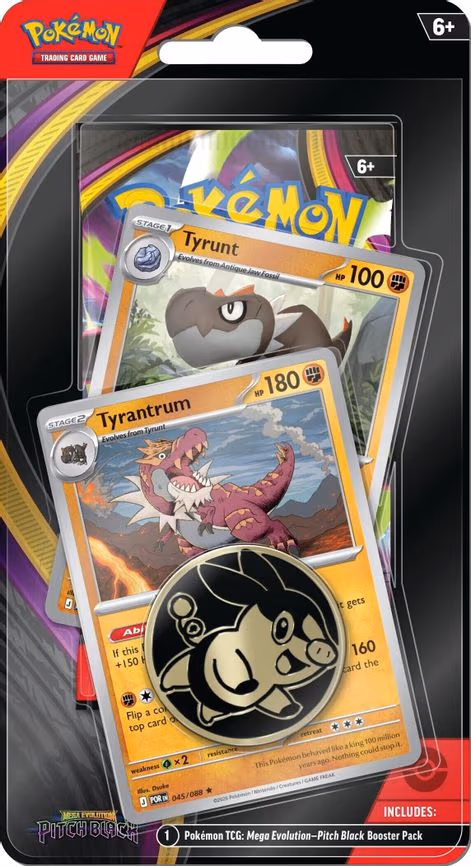 Pitch Black Premium Checklane Blister [Tyrunt, Tyrantrum] (Target Exclusive)