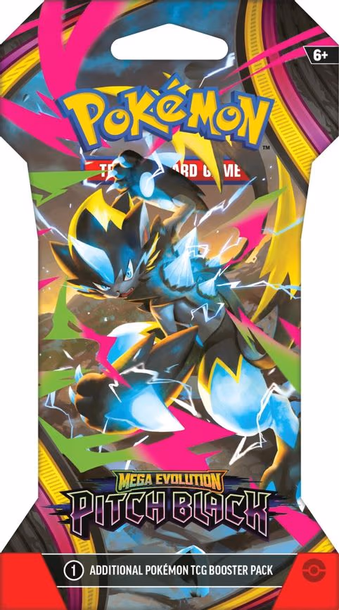Pitch Black Sleeved Booster Pack